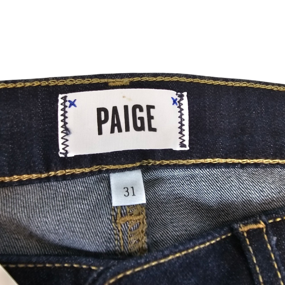 Womens 31 Dark Washed Denim Jean Hot Pants Mom Summer Casual Above Knee Shorts - Picture 5 of 9